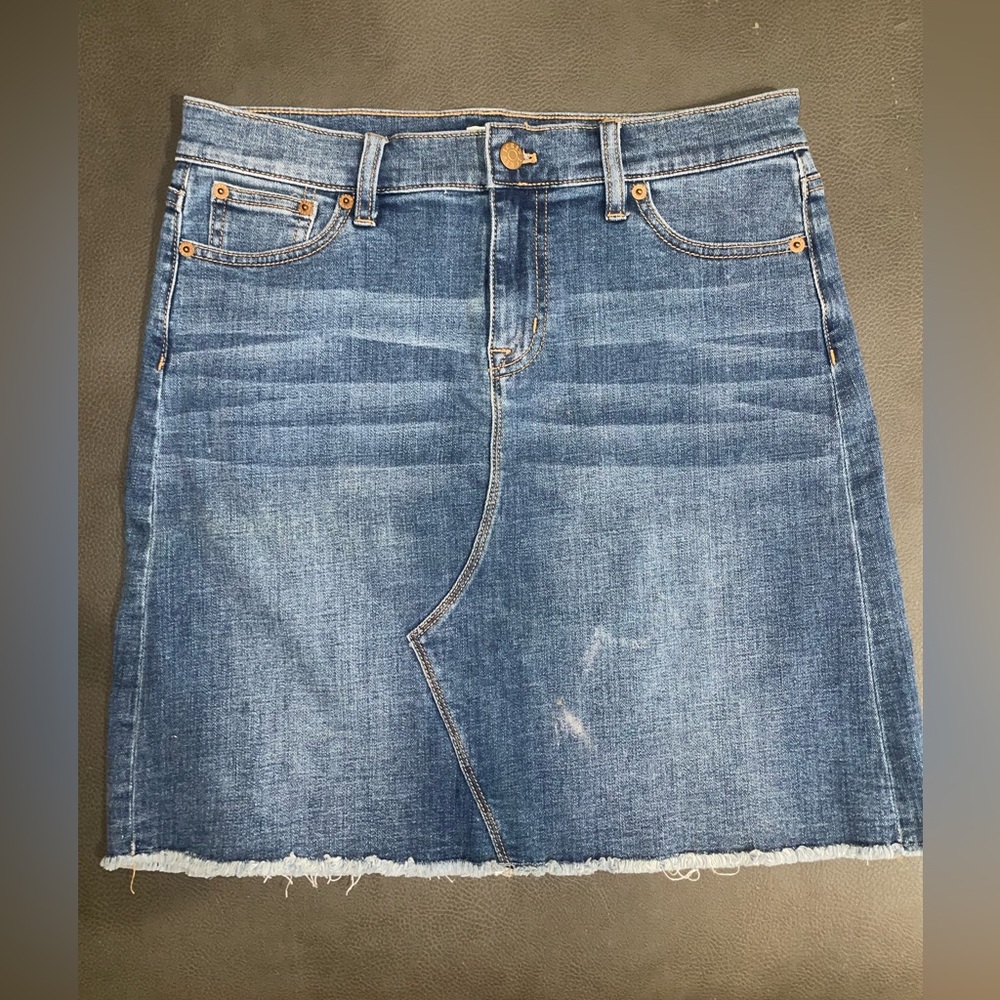 J.Crew Denim Mini Skirt – Size 8